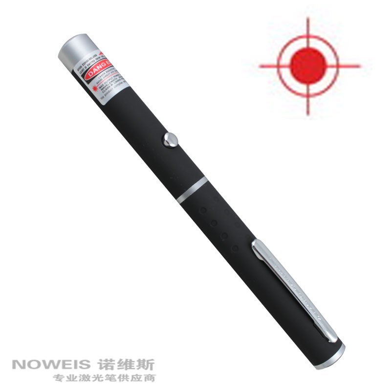 100mw 650nm 赤色レーザーポインター ペン型
